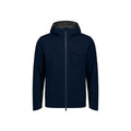 Men's Blue Polyester Shell Jacket Clothing