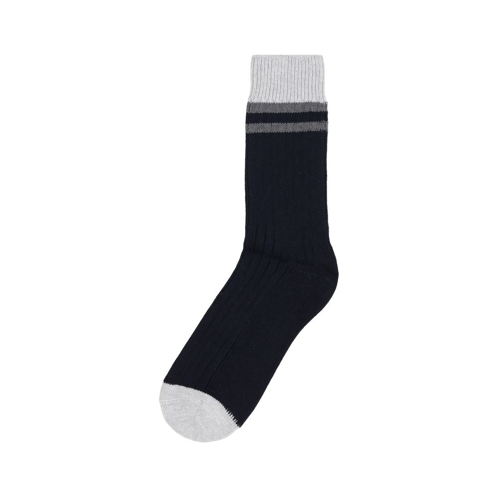 Black Cotton Socks