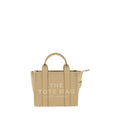 Women's Monogram-Print Calf Leather Tote Beige Bos