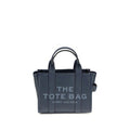 Women's Grained Calf Leather Tote Blue Bos