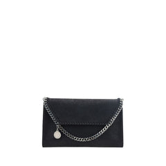 Women's Black Polyester Shoulder Bag