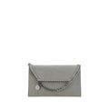 Women's Gray Polyester Shoulder Bag