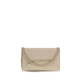 Women's Beige Polyester Shoulder Bag