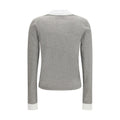 Gray Cotton Long Sleeve T-Shirt