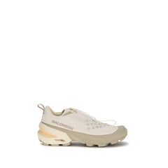 Men's Beige Polyester Athletic Sneakers