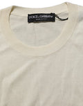 Women's Sweater White Silk