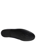Men's Satin Logo Loafer Blue Leather