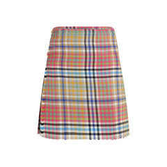 Women's Multicolor Wool Oves Aries Mini Skirt