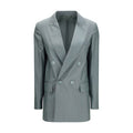 Women's Bicolor Wool Oves Aries Blazer Clothing