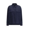 Women's Blue Wool Oves Aries Jacket Clothing