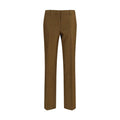 Women's Brown Wool Oves Aries Dress Pants