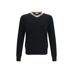 Men's Black Wool Oves Aries Sweatshirt Clothing