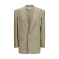 Women's Beige Wool Oves Aries Blazer Clothing