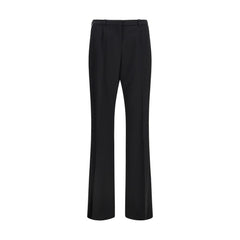Women's Black Wool Oves Aries Pants