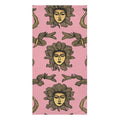 Floral Goddess Print Bath Towel
