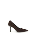 Women's Ixia Pump Brown Upper Leather Sole