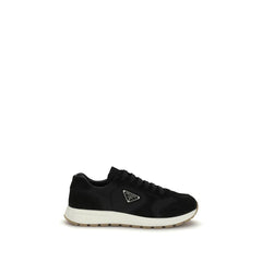 Men's Black Recycled Polyamide Athletic Sneakers