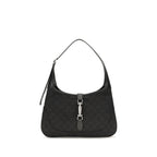 Black Fabric Shoulder Bag