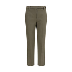 Women's Bicolor Cotton Dress Pants