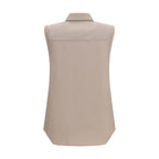 Beige Cotton Shirt