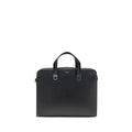 Men's Black Calf Leather Bos Taurus Briefcase Bag