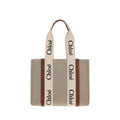 Women's Woody Shoulder Bag Beige Linen
