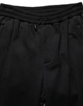 Men's Black Mid Waist Cargo Jogger Sweatpants Pants Polyurethane Polyester