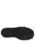Brown Leather Slip On Flat Sandals Men Shoes Accessory