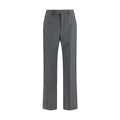 Men's Gray Wool Oves Aries Dress Pants