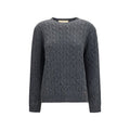 Women's Gray Wool Oves Aries Sweatshirt Clothing