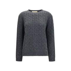 Women's Gray Wool Oves Aries Sweatshirt Clothing