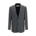 Men's Gray Wool Oves Aries Jacket Clothing