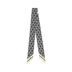 Women's Blue Silk Scarf