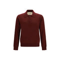 Men's Bordeaux Wool Oves Aries Polo Shirt