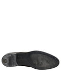 Men's Dress Black Leather Lace Up Derby Shoes Calf