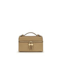 Women's Romy Slim Top Handle Bag Beige Calf Leather Bos