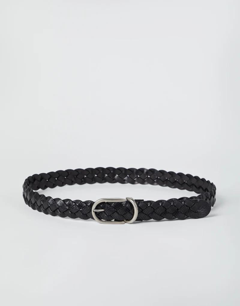 Black Leather Belt
