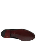 Black Velvet Loafers Formal Men Dress Shoes Leather