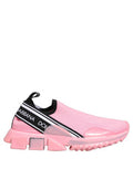Women's Pink Slip On Low Top Sorrento Sneakers Shoes