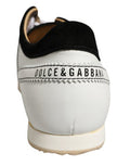 Women's Black White Leather Suede Low Top Sneakers Shoes