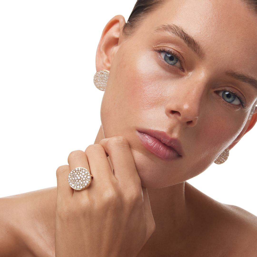 BLACK CAVIAR White Diamond Ring 2ct By ALINKA Fine Jewellery