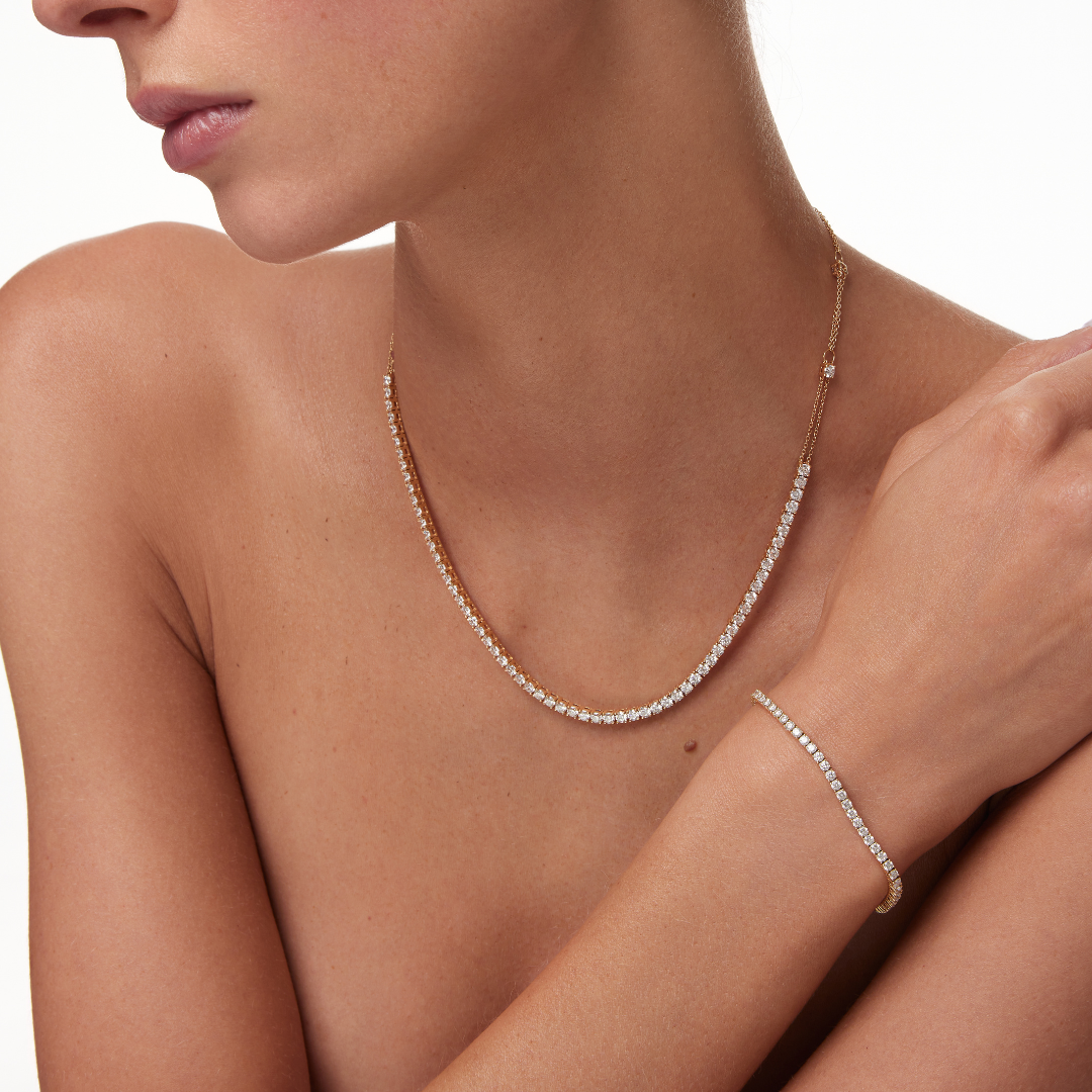 RIVIERA Line Diamond Tennis Bracelet By ALINKA Fine Jewellery