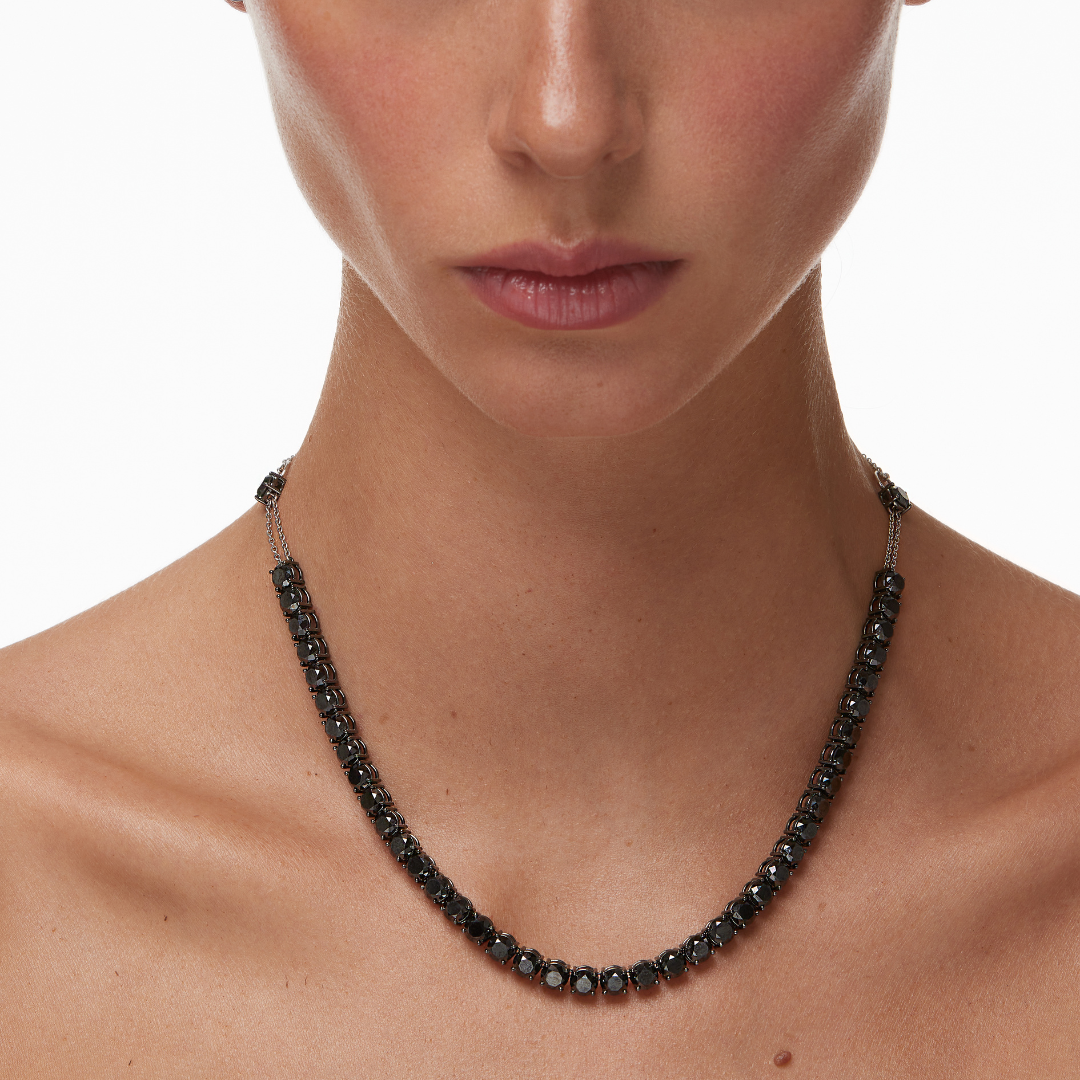 RIVIERA Black Diamond Necklace 30.0ct By ALINKA Fine Jewellery