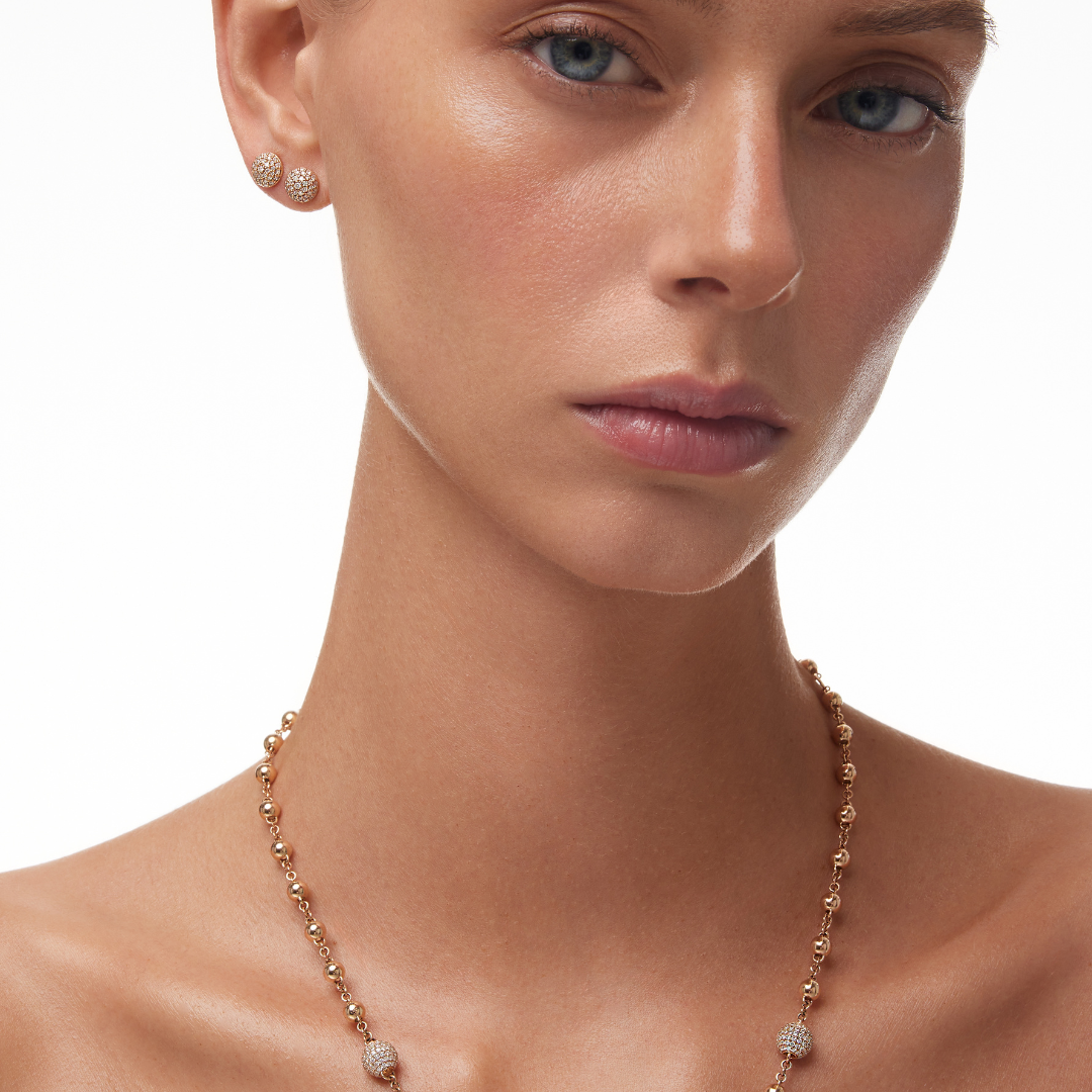 BLACK CAVIAR White Diamond Mini Stud Earring Single By ALINKA Fine Jewellery