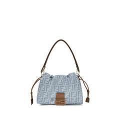 Women's Blue Cotton Shoulder Bag