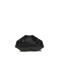 Women's Clutch Black Calf Leather Bos