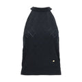 Women's Black Wool Oves Aries Sleeveles T-Shirt