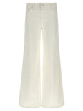 Mother The Twister Sneak Jeans — Cream