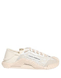 Women's White Lace Ns1 Low Top Sneaker Sports Shoes