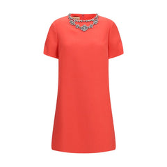 Women's Multicolor Wool Oves Aries Casual Dress